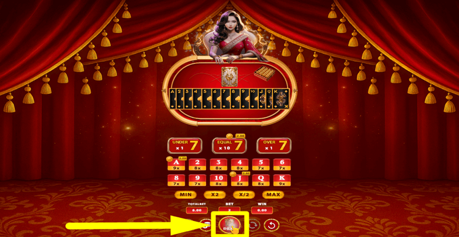 Under 7 Over 7 Deal Button