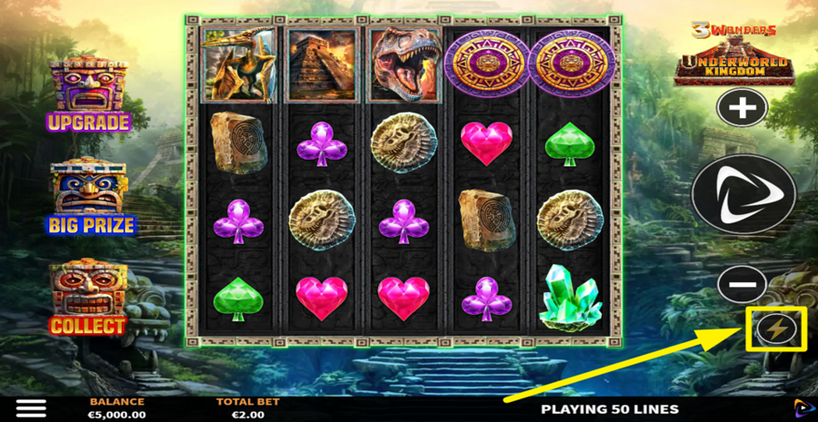 Underworld Kingdom 3 Wonders Turbo
