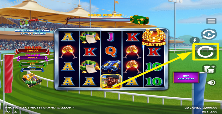 Unusual Suspects Grand Gallop Spin