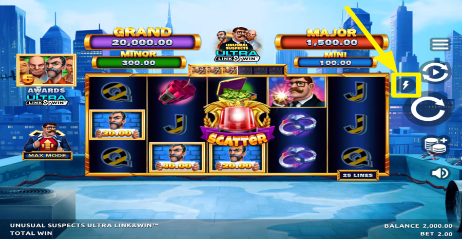 Unusual Suspects Ultra Link And Win Turbo