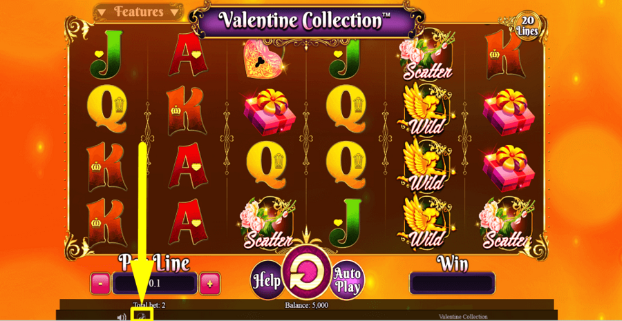 Valentine Collection 20 Lines Turbo Feature