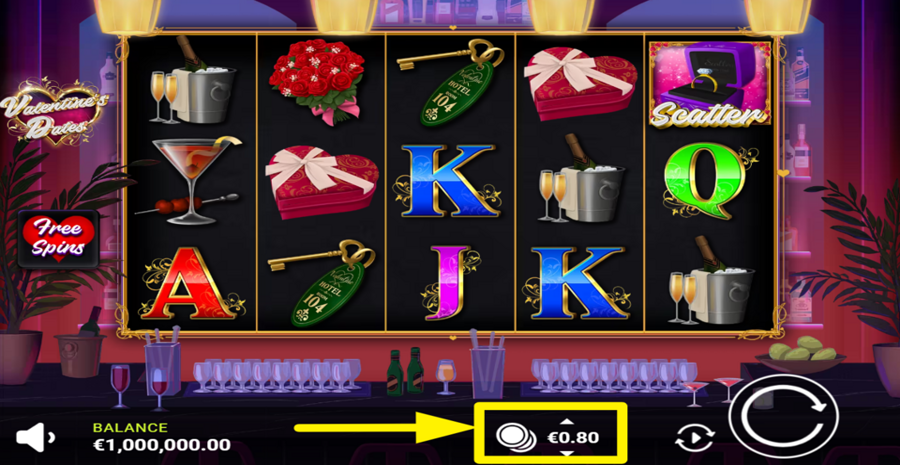 Valentines Dates Adjust Bet