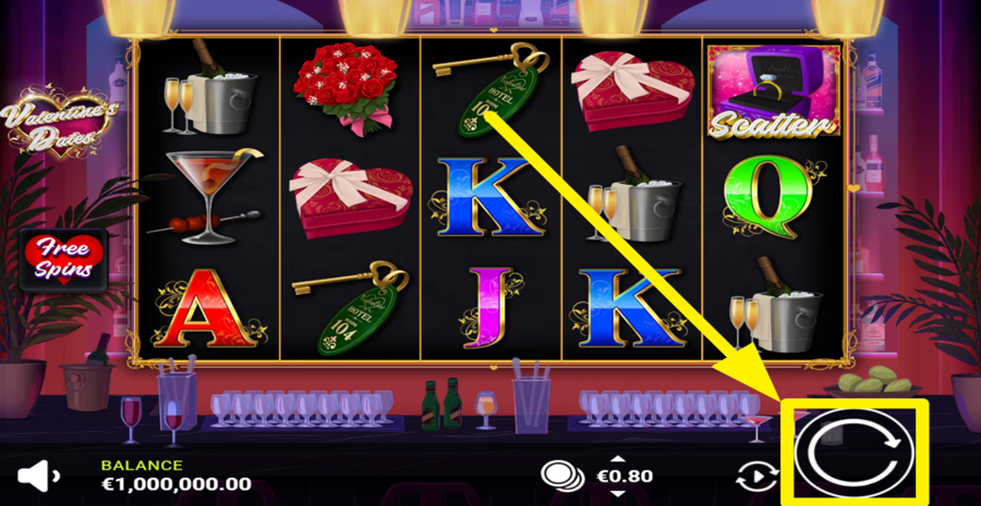 Valentines Dates Spin