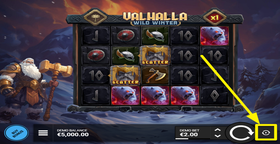 Valhalla Wild Winter Autoplay
