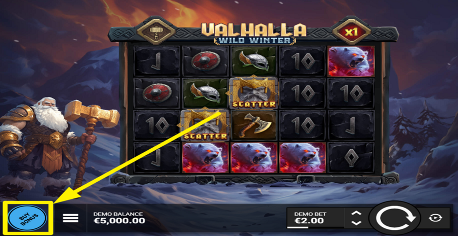 Valhalla Wild Winter Buy Bonus