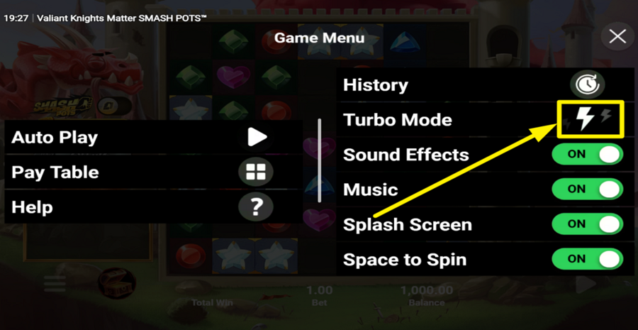Valiant Knights Matter Smash Pots Turbo
