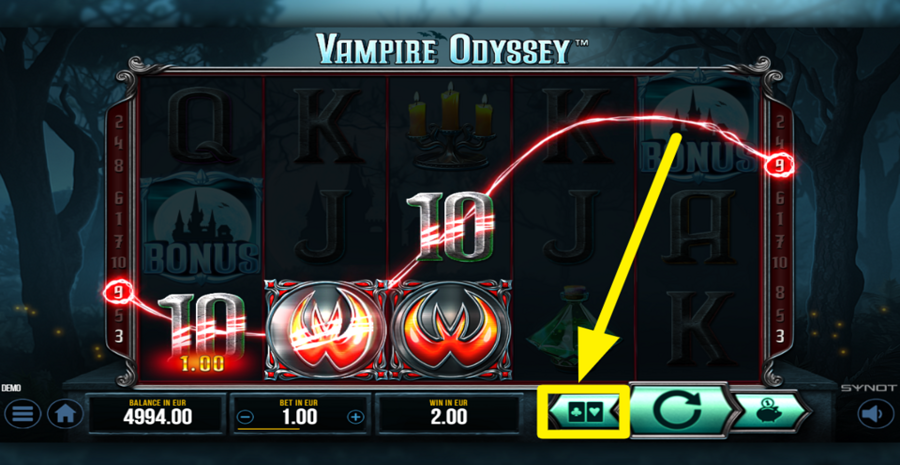 Vampire Odyssey Gamble