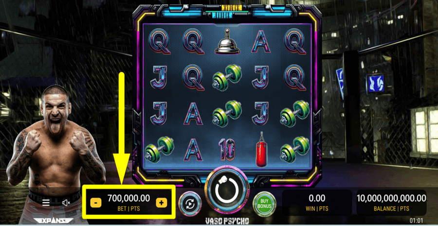 Vaso Psycho Bet Value