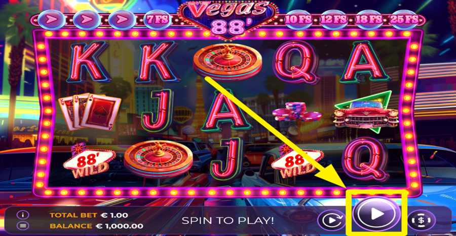 Vegas 88 Spin