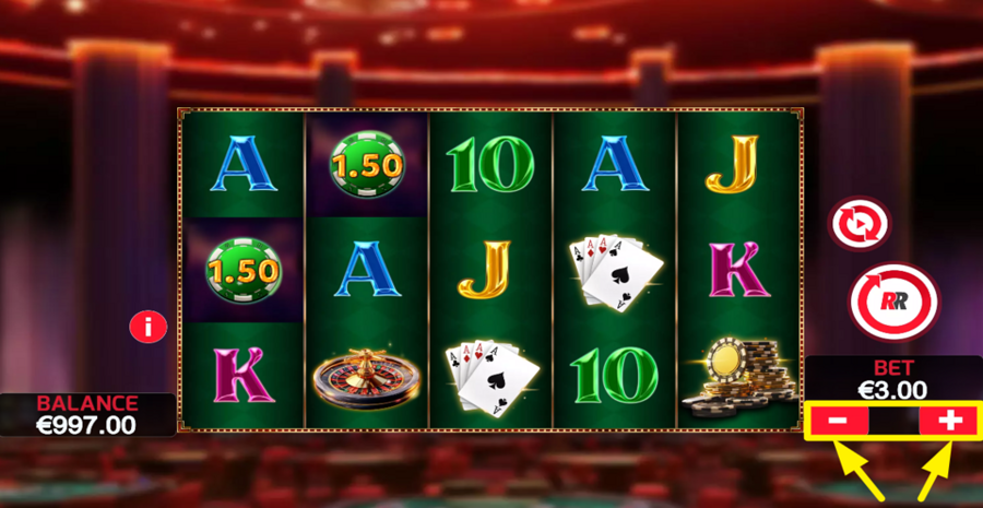 Vegas All In Adjust Bet