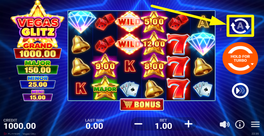 Vegas Glitz Autoplay