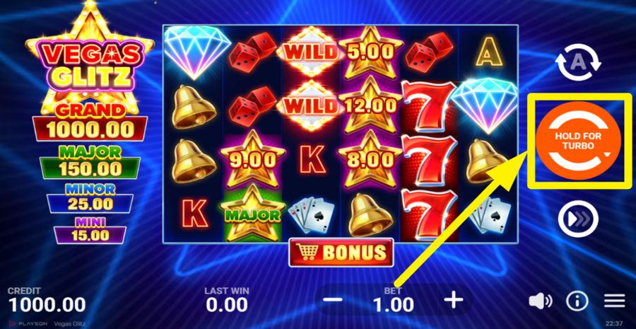 Vegas Glitz Spin