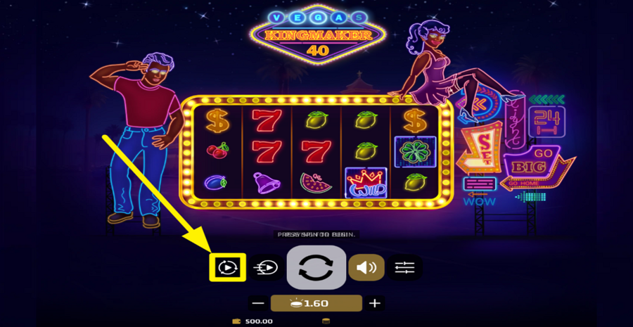 Vegas Kingmaker 40 Autoplay