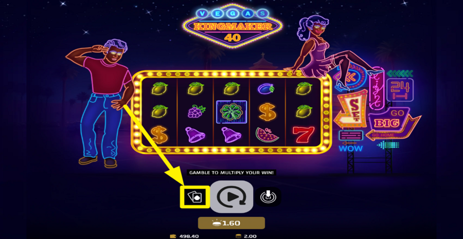 Vegas Kingmaker 40 Gamble