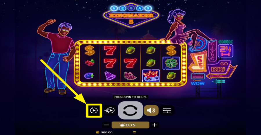 Vegas Kingmaker 5 Autoplay