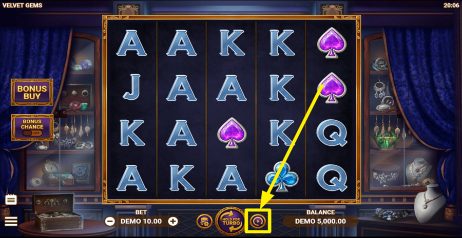 Velvet Gems Autoplay