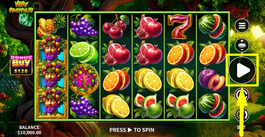 Very Fruitful Play Button