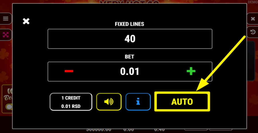 Very Hot 40 Booster Autoplay
