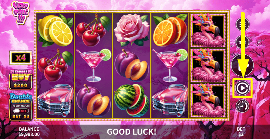 Very Pink Autoplay Feature