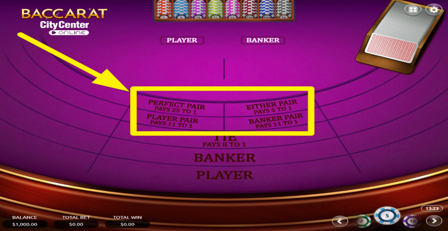 Vibra Gaming Baccarat Side Bet