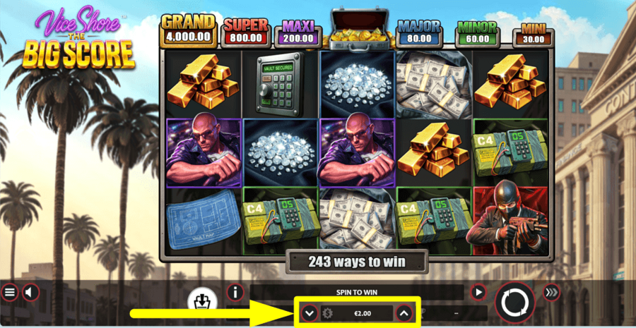 Vice Shore The Big Score Bet Value