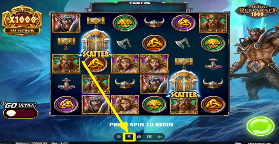 Viking Runecraft 1000 Autoplay