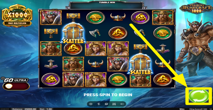 Viking Runecraft 1000 Spin