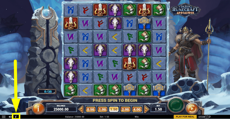 Viking Runecraft Apocalypse Fast Play Feature