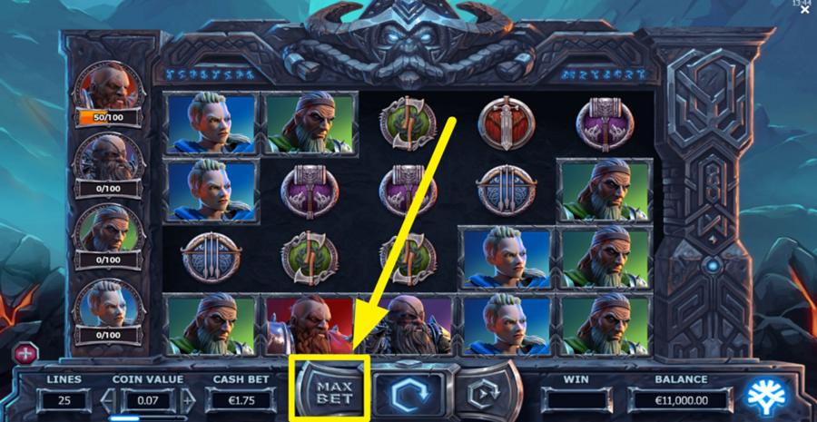 Vikings Go To Hell Max Bet