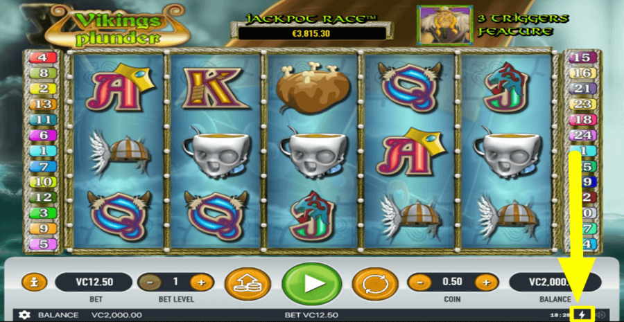 Vikings Plunder Quick Spin Feature