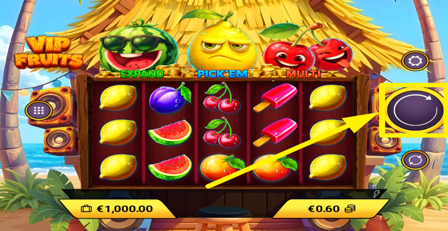 Vip Fruits Spin