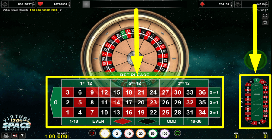 Virtual Space Roulette Review, Bonuses & Free Play (97.3% RTP)