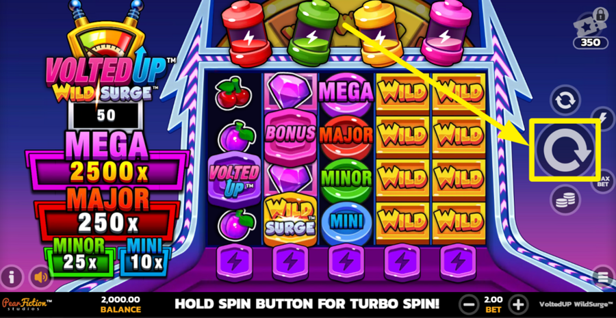 Volted Up Wild Surge Spin