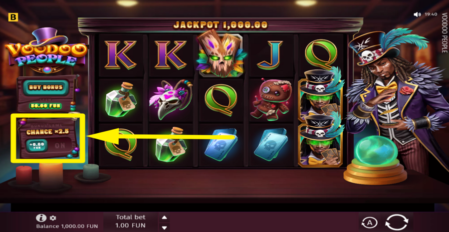 Voodoo People Boost Bet