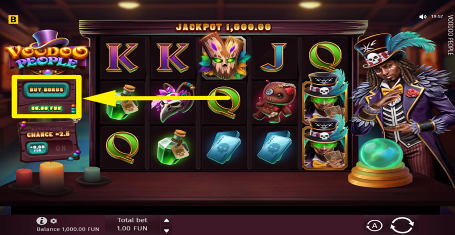 Voodoo People Buy Bonus