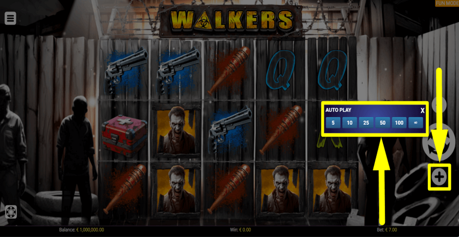 Walkers Autoplay Feature