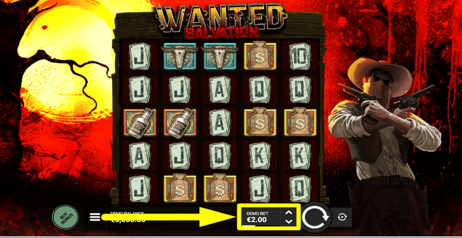 Wanted Salvation Bet Value