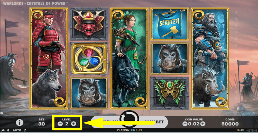 Warlords Crystals Of Power Bet Value