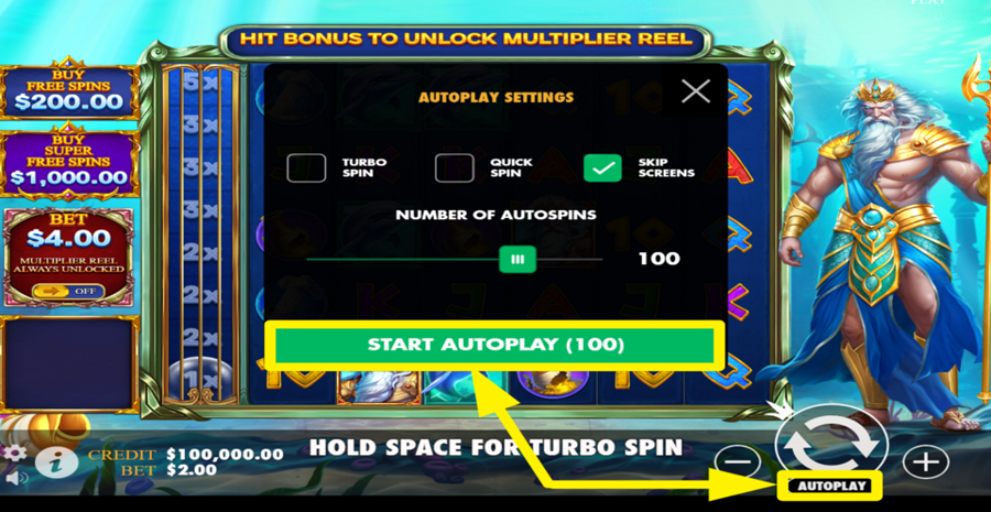 Waves Of Poseidon Autoplay