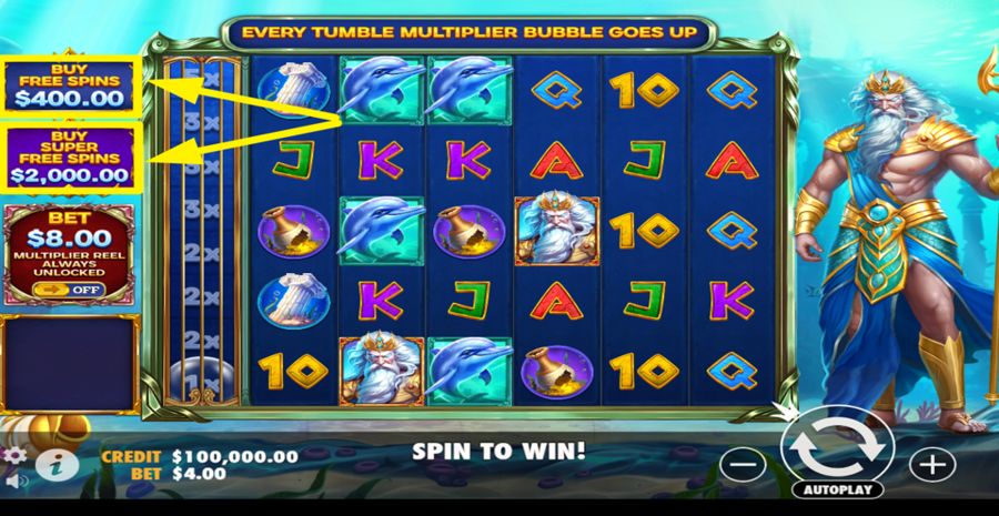 Waves Of Poseidon Buy Bonus