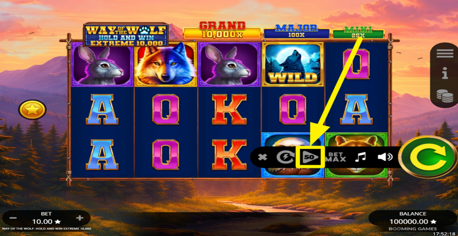 Way Of The Wolf Hold And Win Extreme 10000 Autoplay