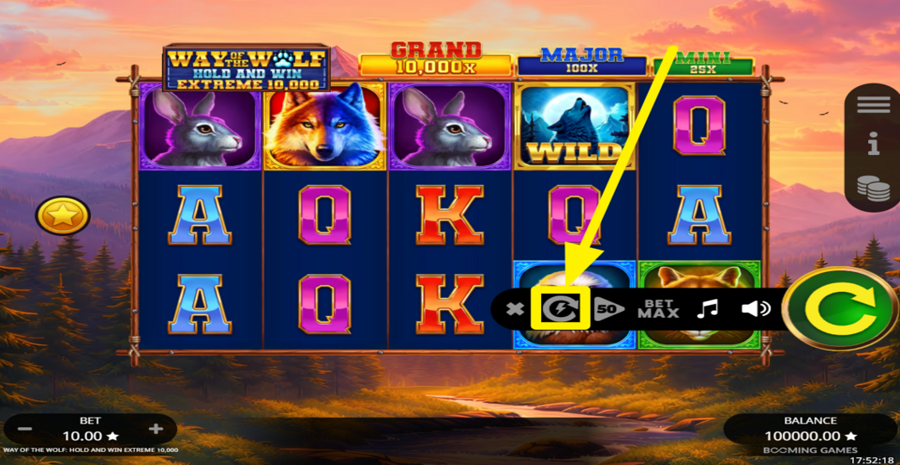 Way Of The Wolf Hold And Win Extreme 10000 Turbo