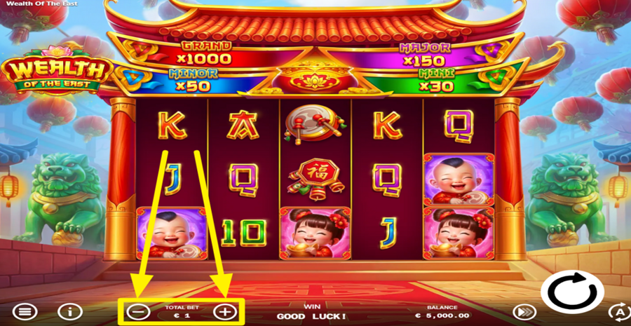 Wealth Of The East Adjust Bet
