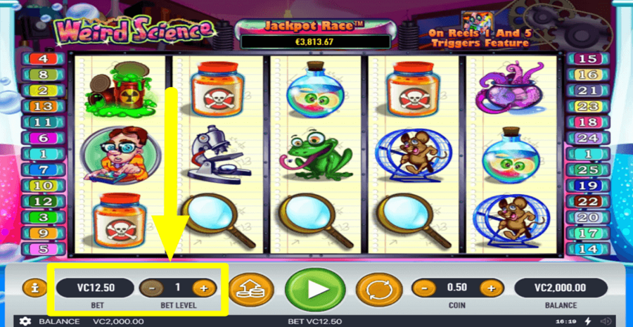 Weird Science Total Bet