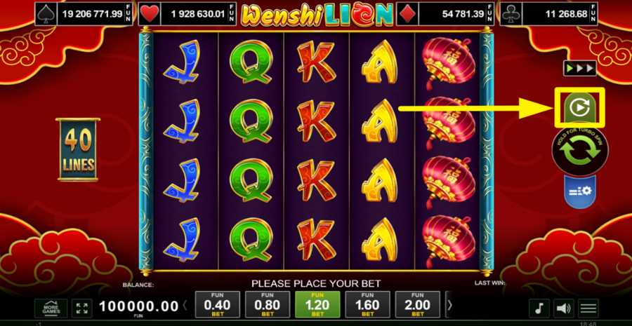 Wenshi Lion Autoplay