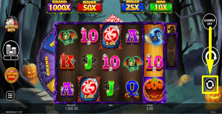 Werewolf It Up Autoplay Feature