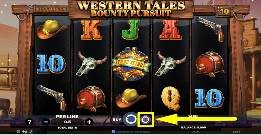 Western Tales Bounty Pursuit Autoplay Feature