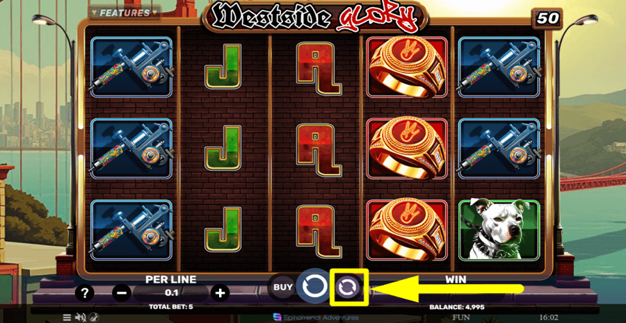 Westside Glory Autoplay Feature