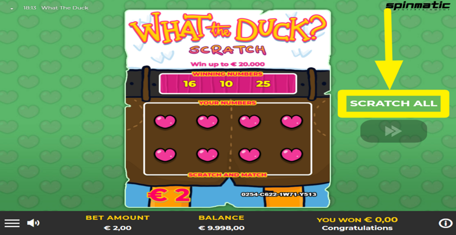 What The Duck Scratch