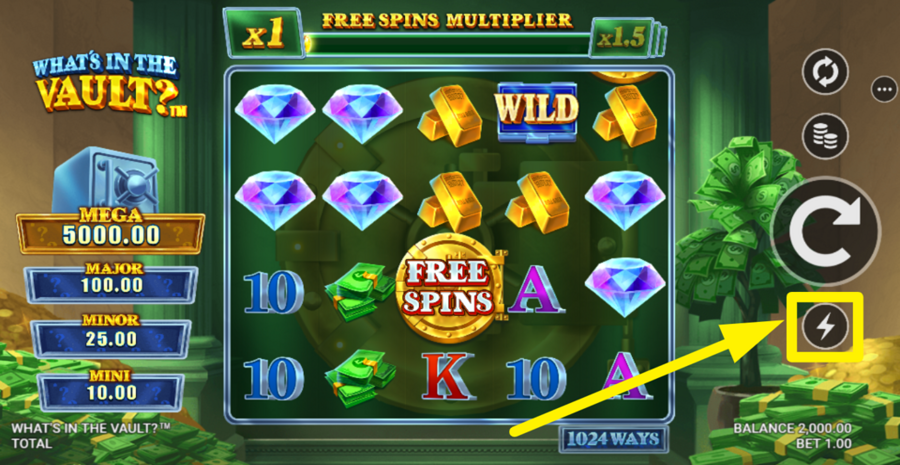 Whats In The Vault Turbo